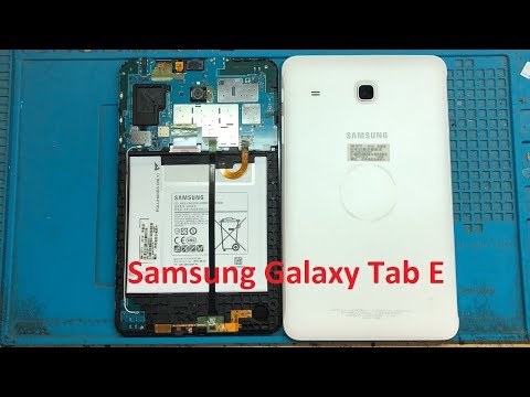 Video Tháo Máy Tính Bảng Samsung Galaxy Tab E - youtube