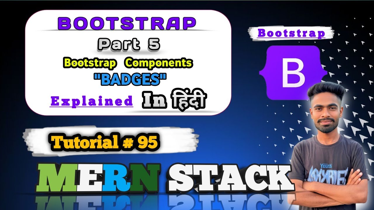 Bootstrap Badges Tutorial in Hindi | Bootstrap 5 Badges Explained with ...