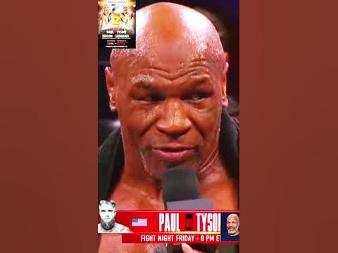 Tyson vs jake paul money