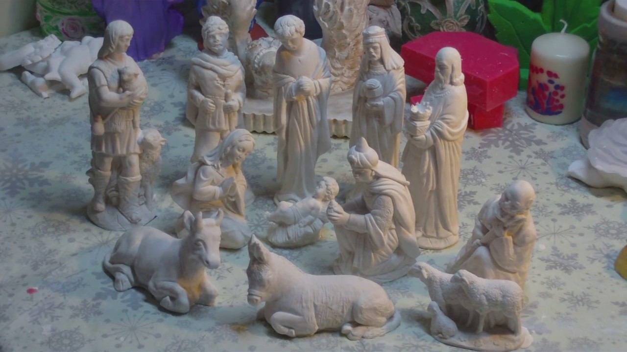 Krippenfiguren Aus Beton Oder Keramik Selber Giessen Youtube