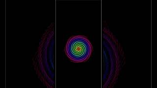 Make this satisfying Rainbow Spiral with Python Turtle ✨ #python #tutorial #art