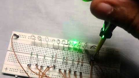 how to make a variable led chase effecter by using potentiometer and arduino