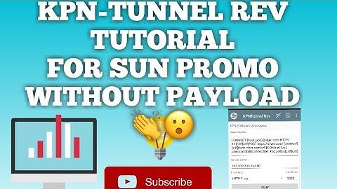 SUN PROMO NO PAYLOAD KPN-TUNNEL REV