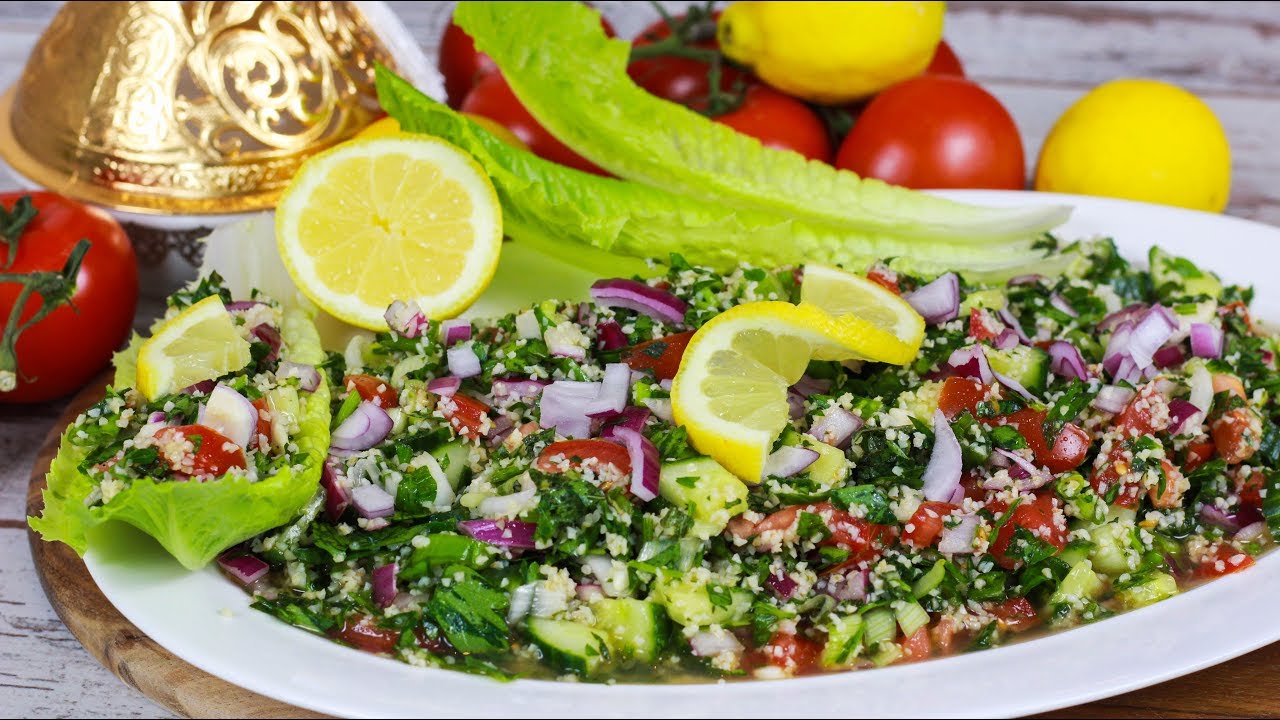 Tabouleh - Libanesischer Salat I Ramadan mit CookBakery - YouTube