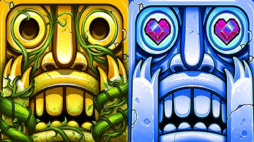 Temple Run 2 Lost Jungle VS Frozen Shadows Android iPad iOS Gameplay HD