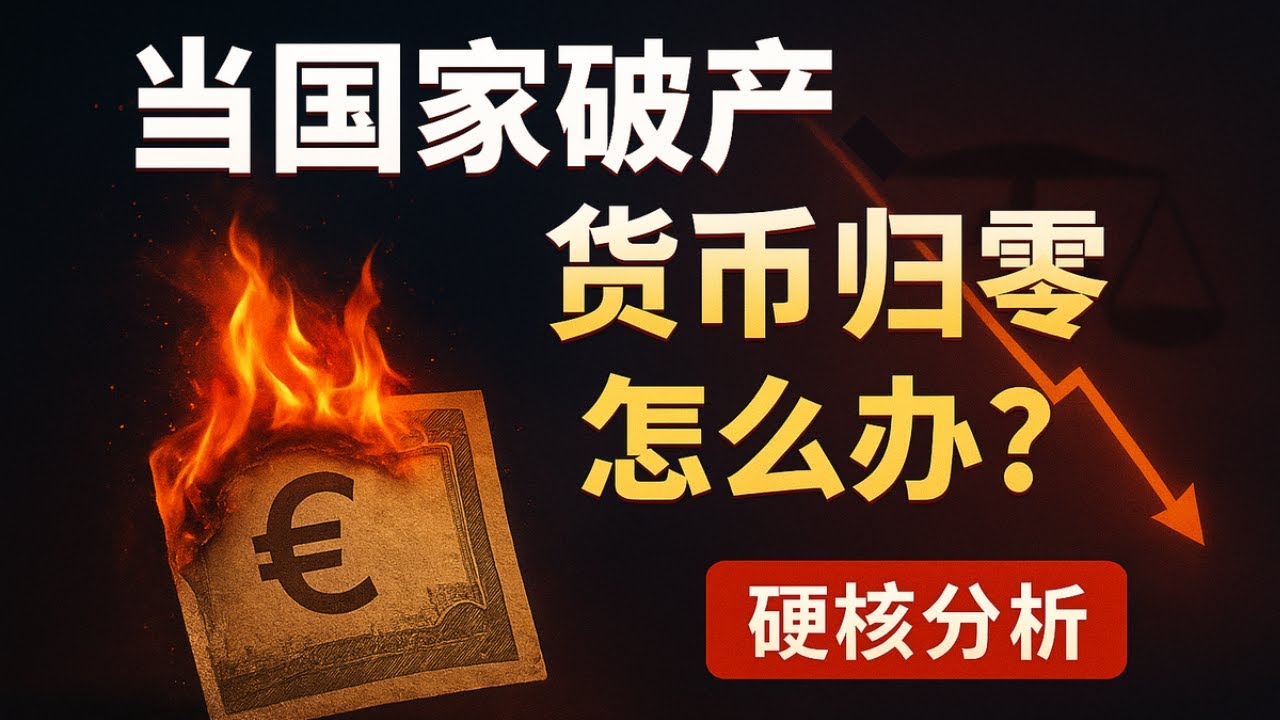【硬核分析】当国家破产、货币归零时该怎么办？德国的“极限重启”，谁敢复制？