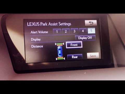 Lexus RX350 Park Assist Explanation & Review