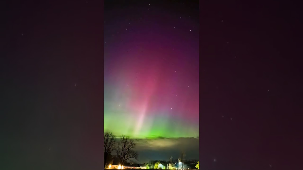 Monster G4 Geomagnetic Storm firing off huge Aurora Pillars April 23rd