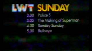 LWT (LONDON WEEKEND TELEVISION) CLOSEDOWN