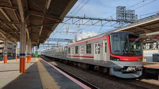 【東武スカイツリーライン】回送列車70090型通過と急行の東急5050系＠せんげん台