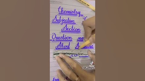 Chemistry main headings... stylish paper presentation.. 📄🌟