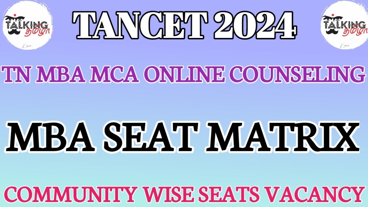 tancet-2024-mba-initial-seat-matrix-community-wise-seat-vacancy