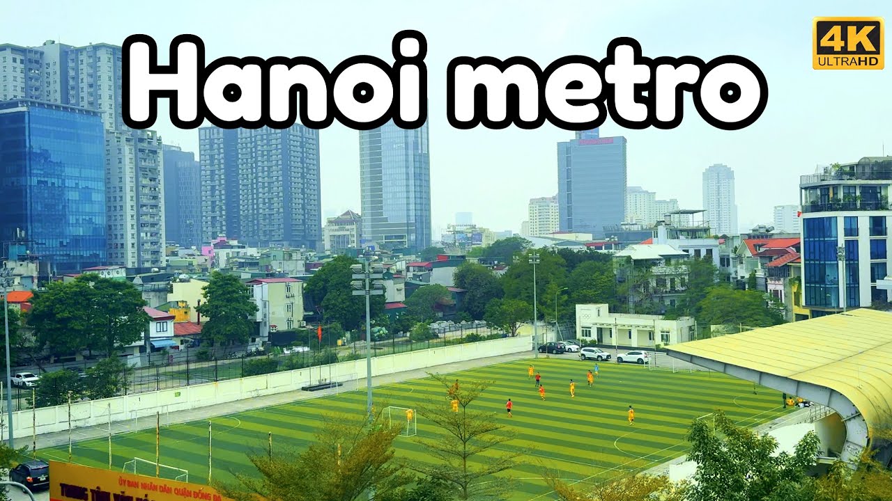 See Hanoi from the sky train - HANOI METRO - Cat Linh station to Yen Nghia station - Hanoi 2024