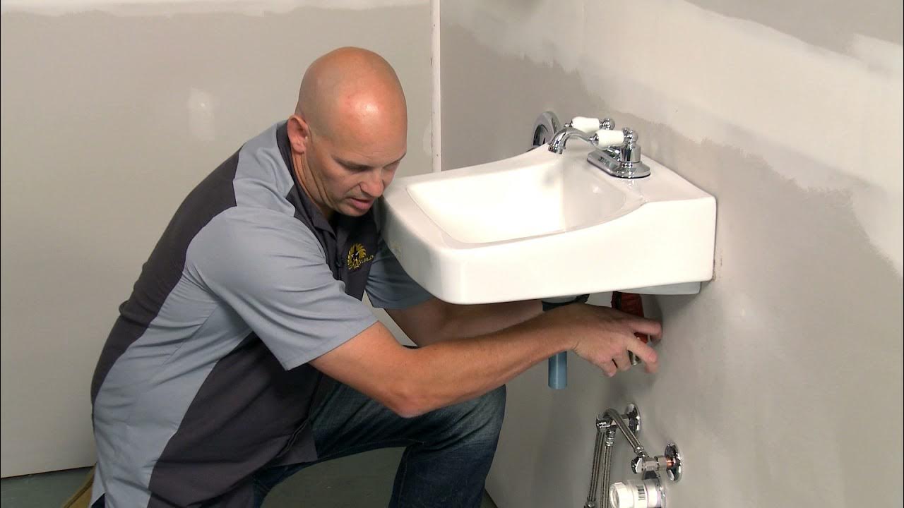 How To Replace a Bathroom Faucet YouTube