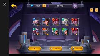 what happens when you summon 10 heroes at once??? in tap heroes: clicker war h5 screenshot 5