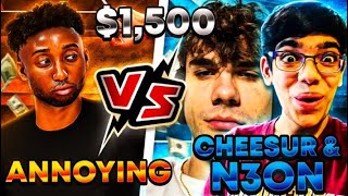 Cheesur &amp; 9 Year Old (RONNIE 2K SON) challenge me to a $1500 wager and it goes like this... NBA 2K23