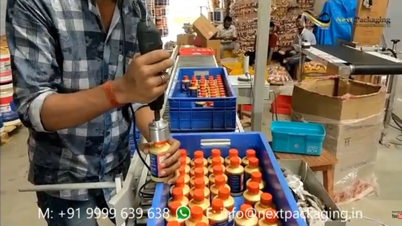 PORTABLE HANDY ELECTRIC CAPPER, PLASTIC BOTTLE SCREW CAPPING MACHINE ...