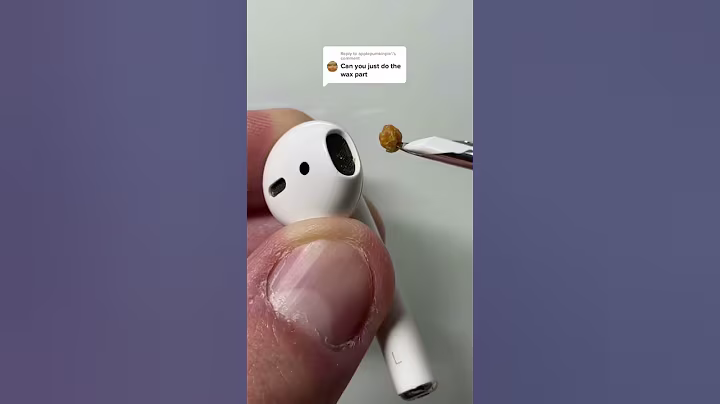 Cleaning dirty AirPods 🤢