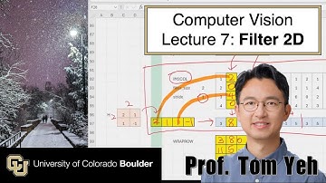 7. Filter 2D | CSCI 5722: Computer Vision | Spring 25