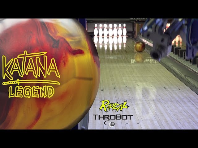Radical Bowling // Katana Legend // ThroBot Ball Review // URD 01