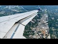 Afternoon Nashville Landing – United Airlines – Airbus A320-200 – BNA – N422UA – SCS Ep. 660