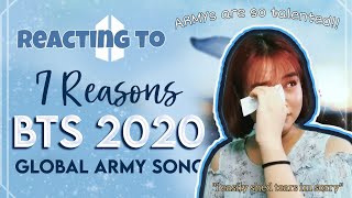 2020 Global ARMY Song for BTS &quot;7 Reasons&quot; Official MV- REACTION