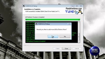 Build A Multiboot USB Drive For Free with Yumi by Britec