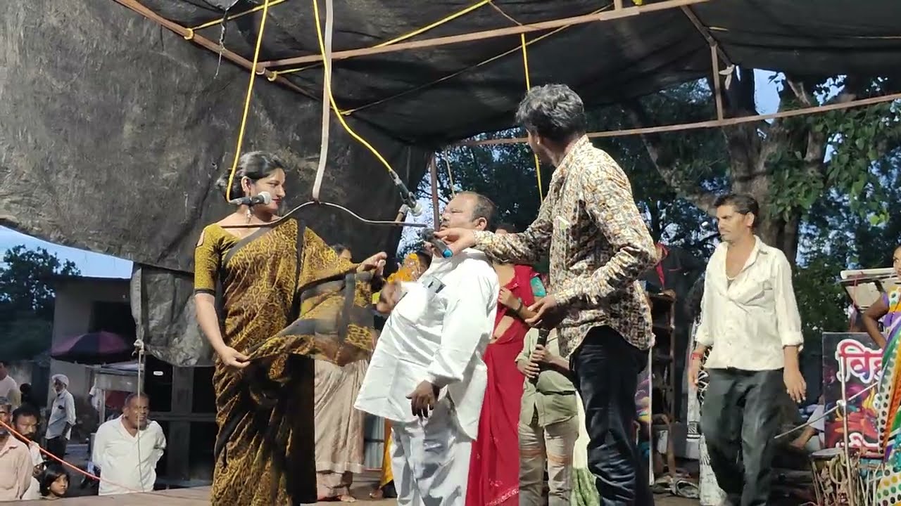 शरद भाऊ शेंगदाणे यांचा ओरिजनल सवाल ला जवाब, तमाशा विद्या शिवानी समाधान भाऊ...