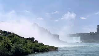 Niagara Falls - 2023 - Maid Of The Mist - First View From Pier