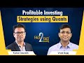 Profitable Investing Strategies using Quants by Kumar Saurabh