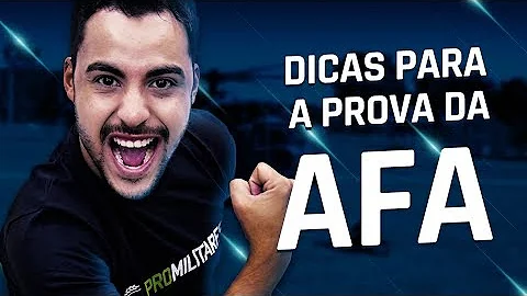 É difícil passar na prova da AFA?