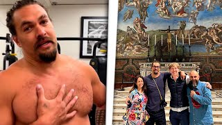 JASON MOMOA SIN CAMISETA PIDE PERDÓN POR UNA TONTA POLÉMICA EN LA QUE LO ACUSABAN DE PRIVILEGIADO