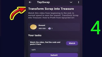 Transform Scrap Into Treasure | Tapswap Code | Transform Scrap into Treasure: How to Profit
