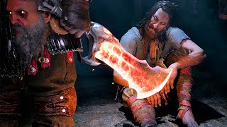 God Of War Ragnarök Kratos Saves Tyr From Odin Cutscene (Ps5) 4K Ultra Hd 2022