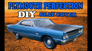 1969 Plymouth Fury DIY Seat Cover.  C-Body Muscle Car.