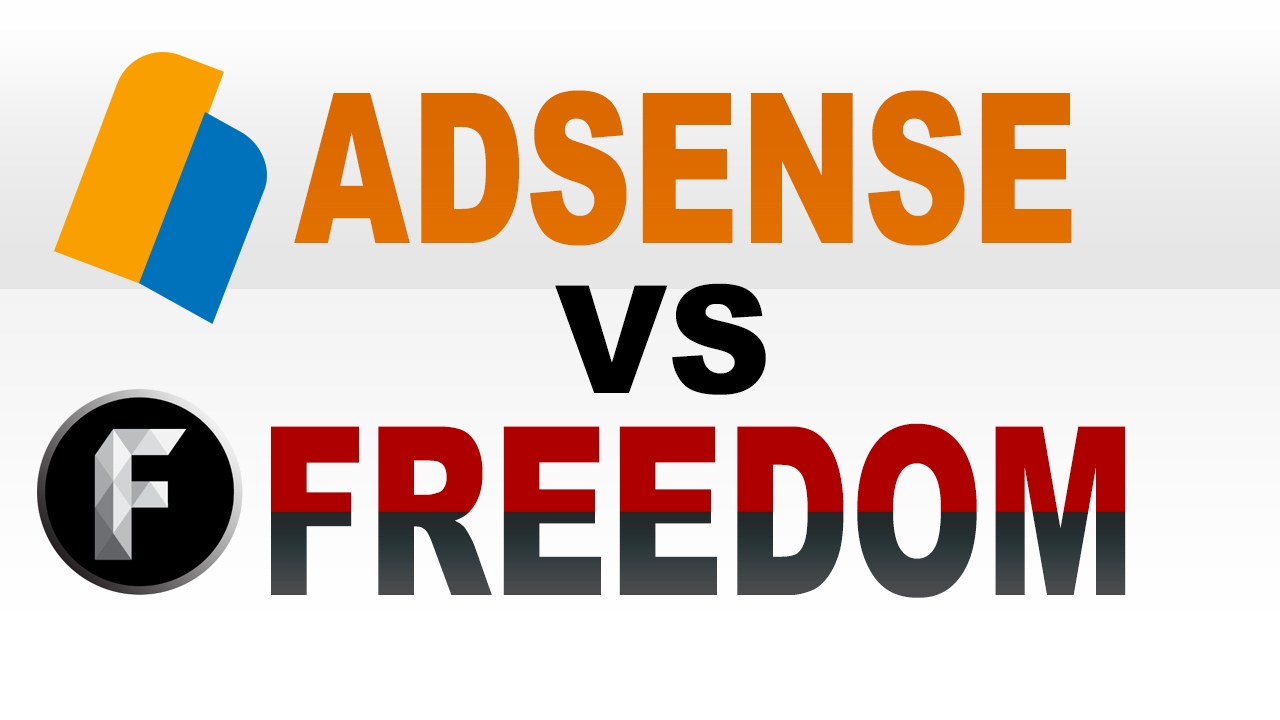 Resultado de imagen de adsense vs freedom