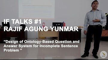 IF TALKS #1 - Design of Ontology Based Question and Answering System for Incomplete Sentence Problem