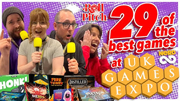 29 of the best games at UK Games Expo! | Roll & Pitch from Nerd OD