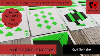 Solo Card Games | Golf Solitaire (+ Limited Zone 2018 Deck Showcase!) screenshot 4