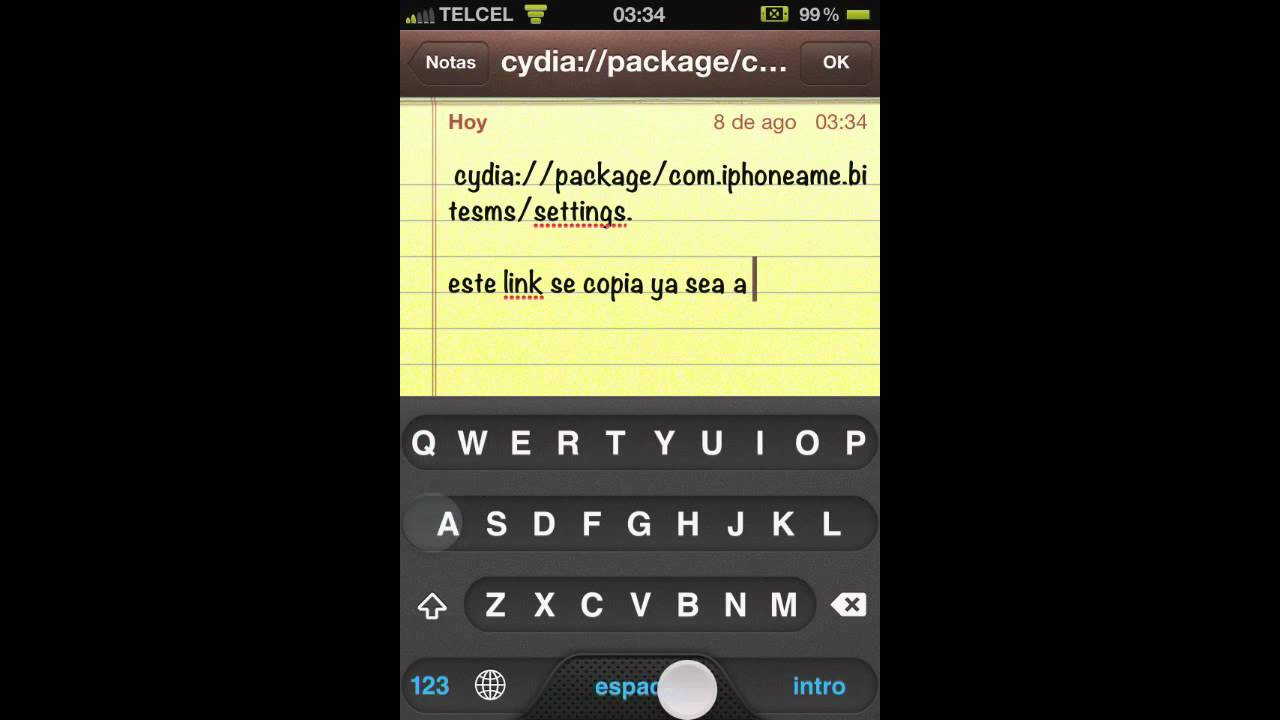 Comparte Links de Cydia