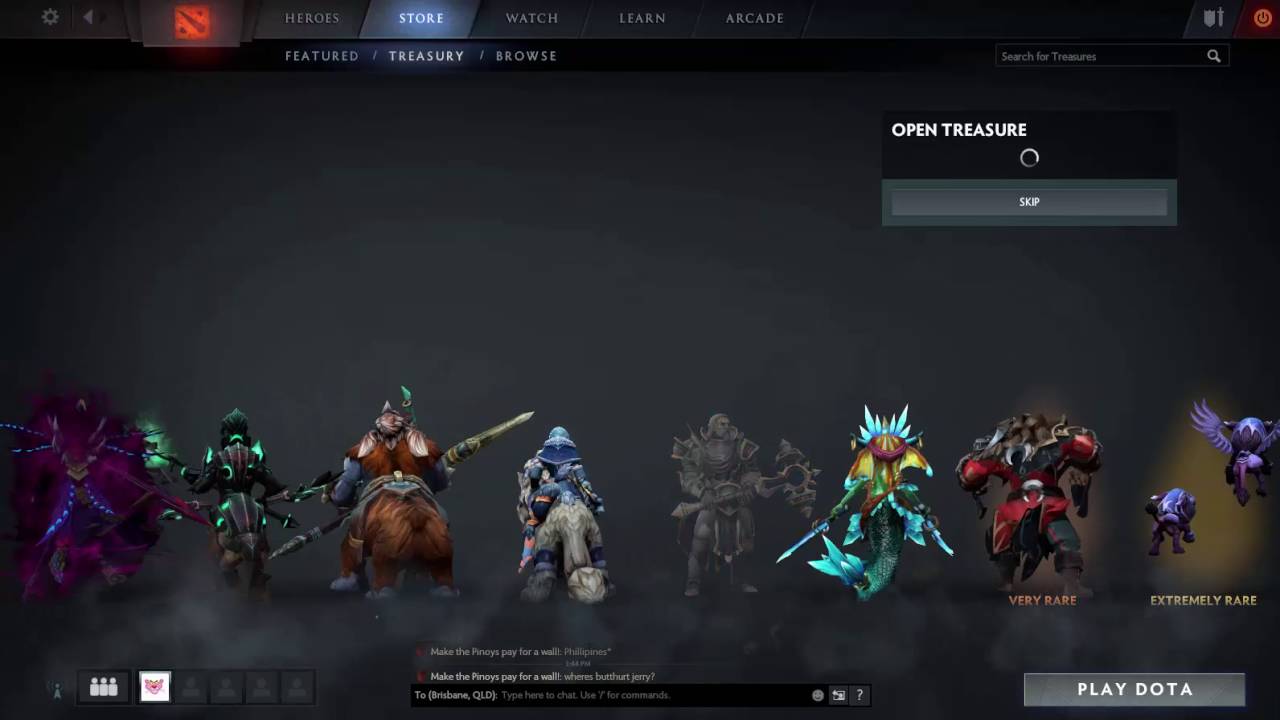 Dota 2 Treasure Of The Forged Fury Opening