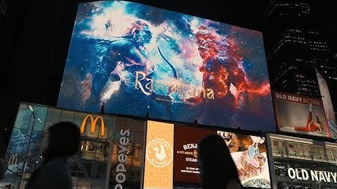 Namit Malhotra’s Ramayana at Times Square, NY | Nitesh Tiwari, Ranbir, Yash, Hans Zimmer & AR Rahman
