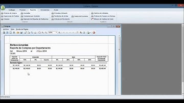 ¿Cómo generar un Reporte de Compras?