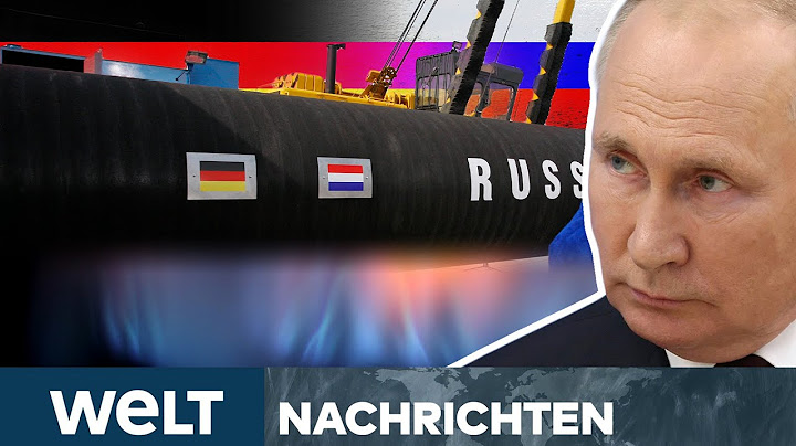 Russland: NORD STREAM 1 bleibt DICHT! - Ukraine: Region um AKW beschossen | WELT Stream