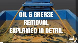 Effective way of removing Oil & Grease from wastewater