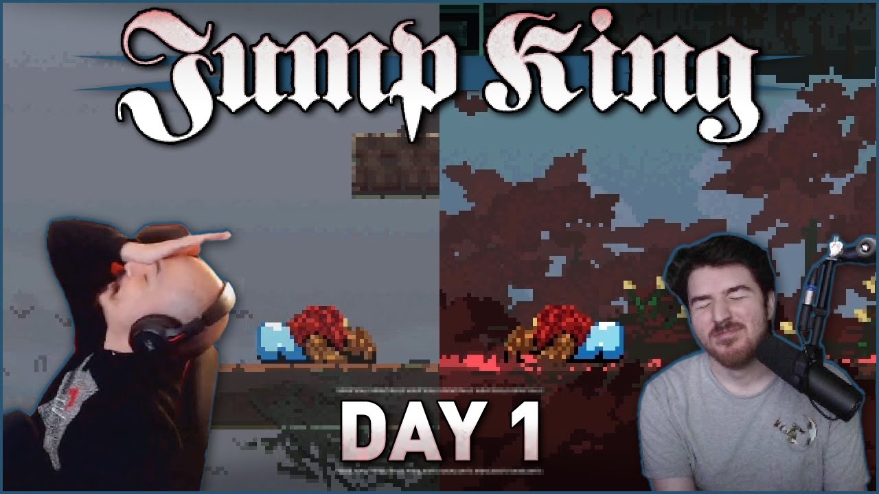 The Ascent (and Descent) into Madness | Jump King Race (w/ Vicious) Day 1