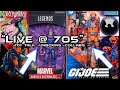 GI JOE CLASSIFIED ALLEY VIPER MARVEL LEGENDS SLEEPWALKER UNBOXING REVIEW - Live @ 705 2/3/22