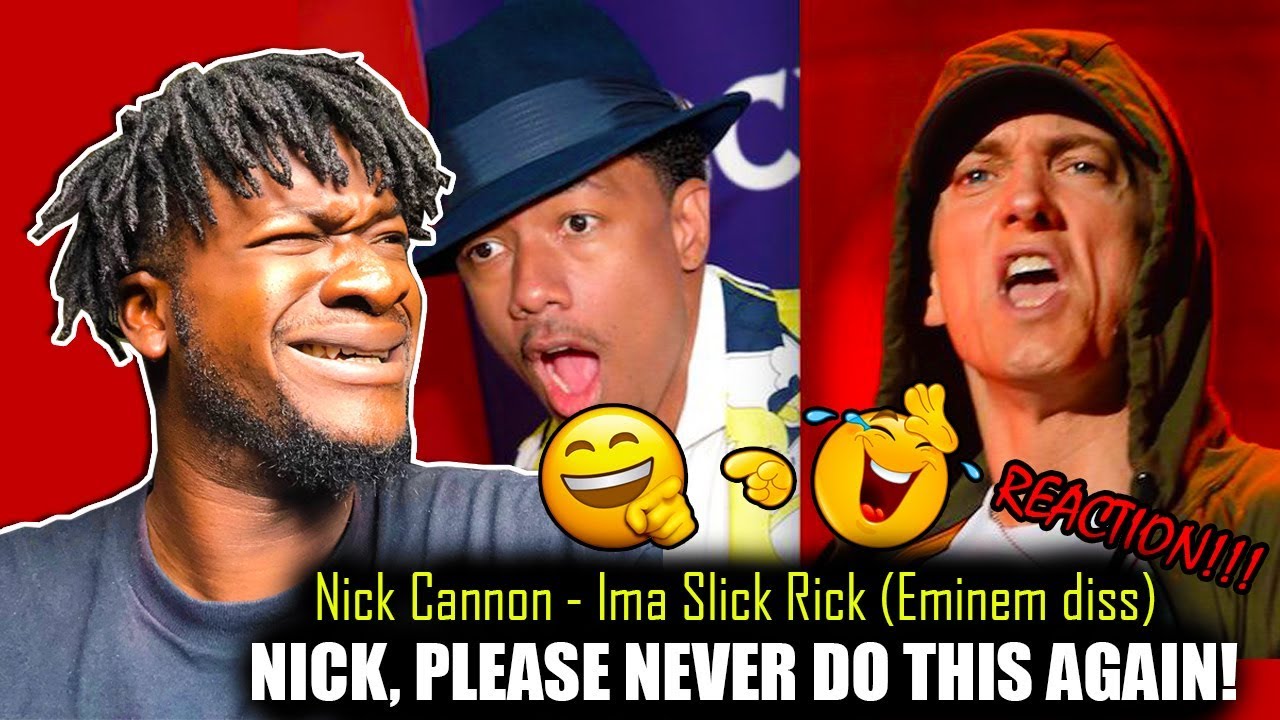 Nick Cannon - Ima Slick Rick (Eminem Di$$) REACTION!