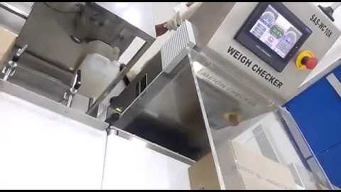 Check Weigher Machine Carton Boxes
