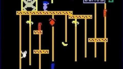 Donkey Kong Jr - Mattel Intellivision - Archive Gameplay 🎮